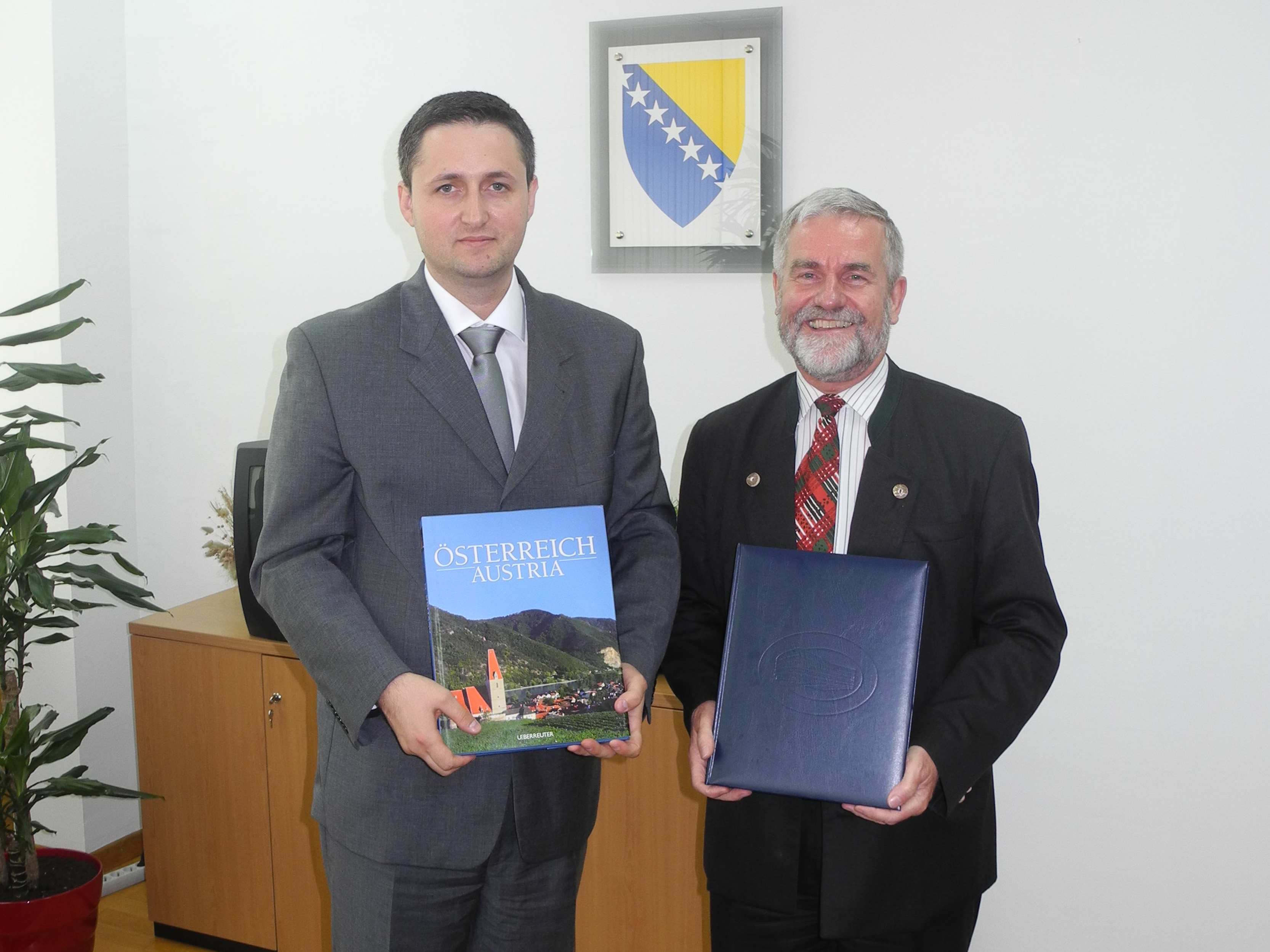Susret predsjedavajućeg Predstavničkog doma, dr. Denisa Bećirovića s ambasadorom R Austrije
	

